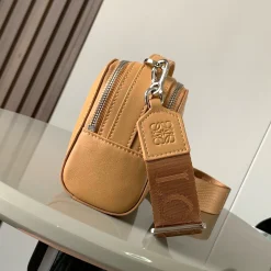 Alternative view of LOEWE Shoulder Bags Tan-Brown 18X13X8.5CM F4010060422