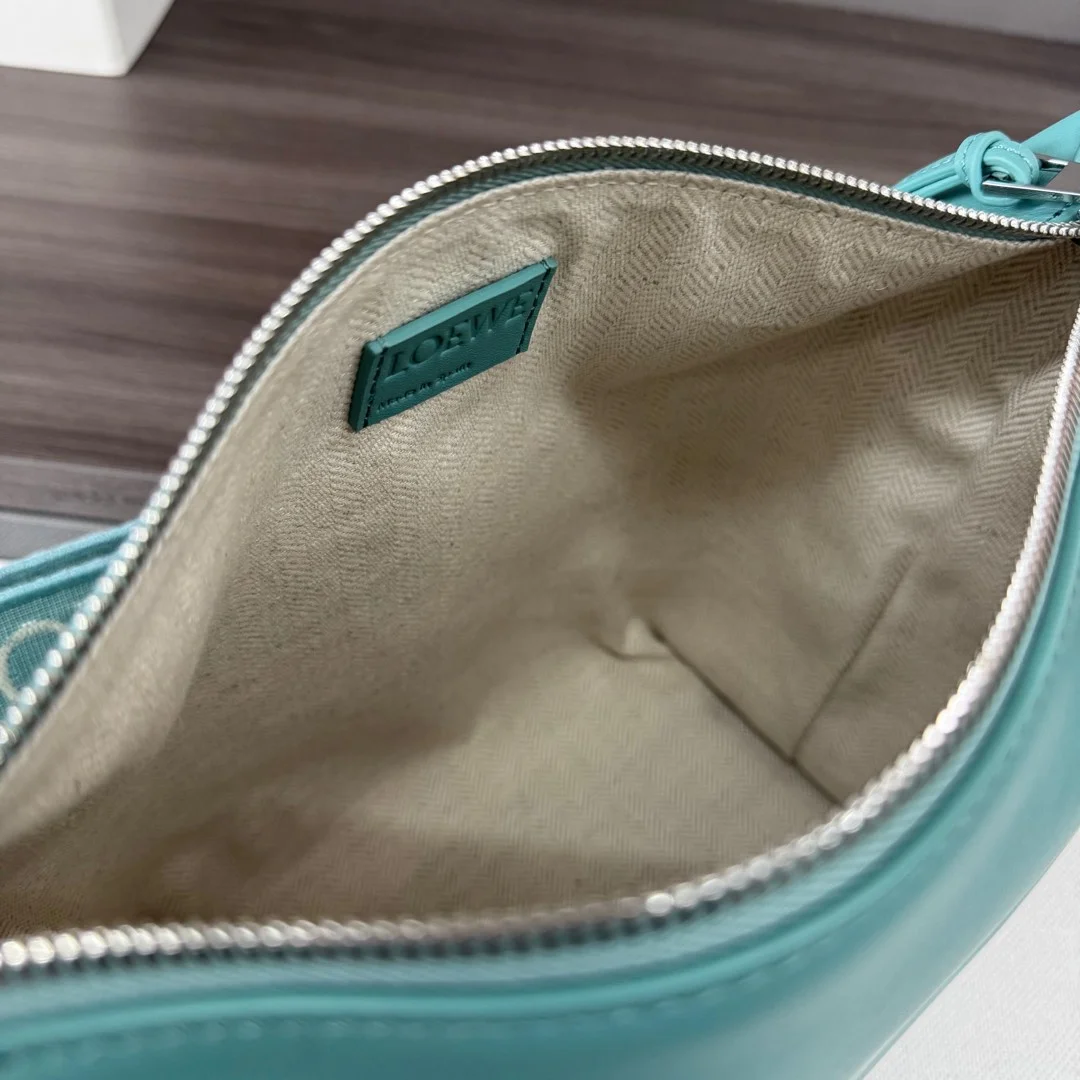 LOEWE Shoulder Bags Turquoise-White 29X10.5X22CM F8010063558 - Image 8