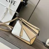 LOEWE Shoulder Bags White-Tan 18X12.5X8CM E4010062121