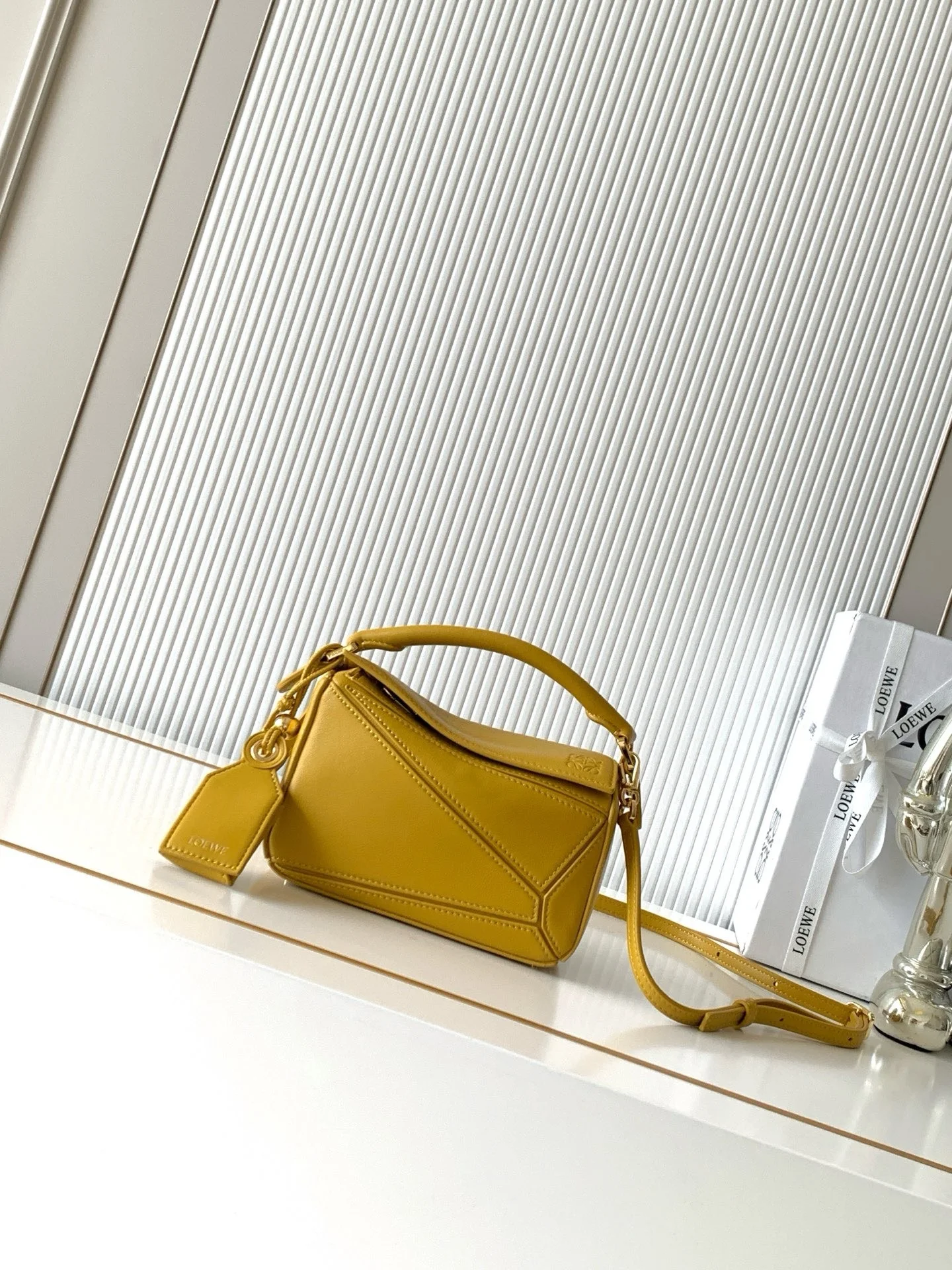LOEWE Shoulder Bags Yellow 18X12.5X7.5CM F7010060567