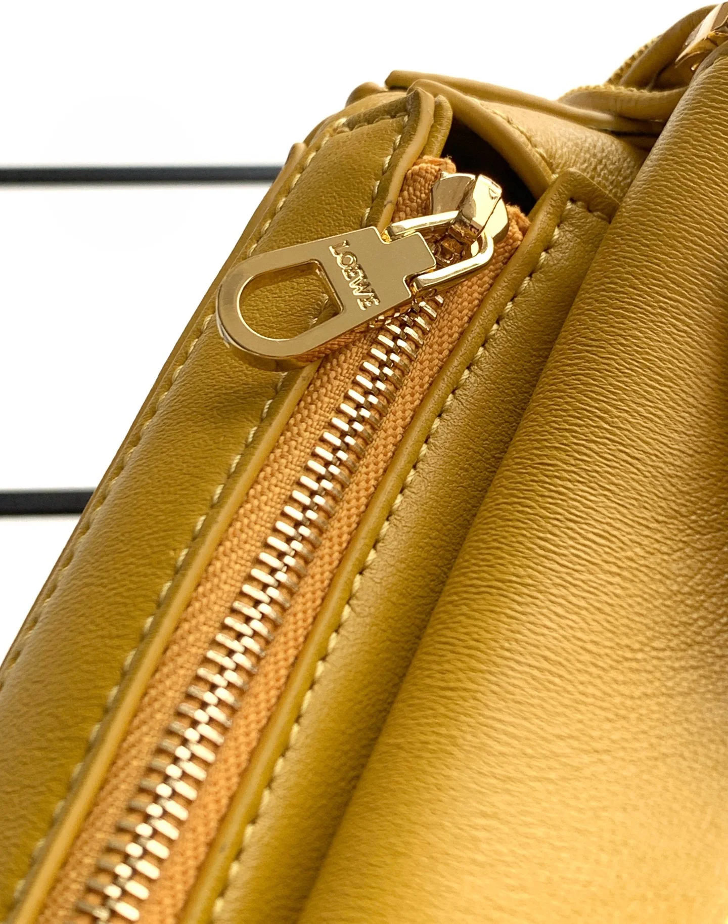 LOEWE Shoulder Bags Yellow 18X12.5X7.5CM F7010060567 - Image 8