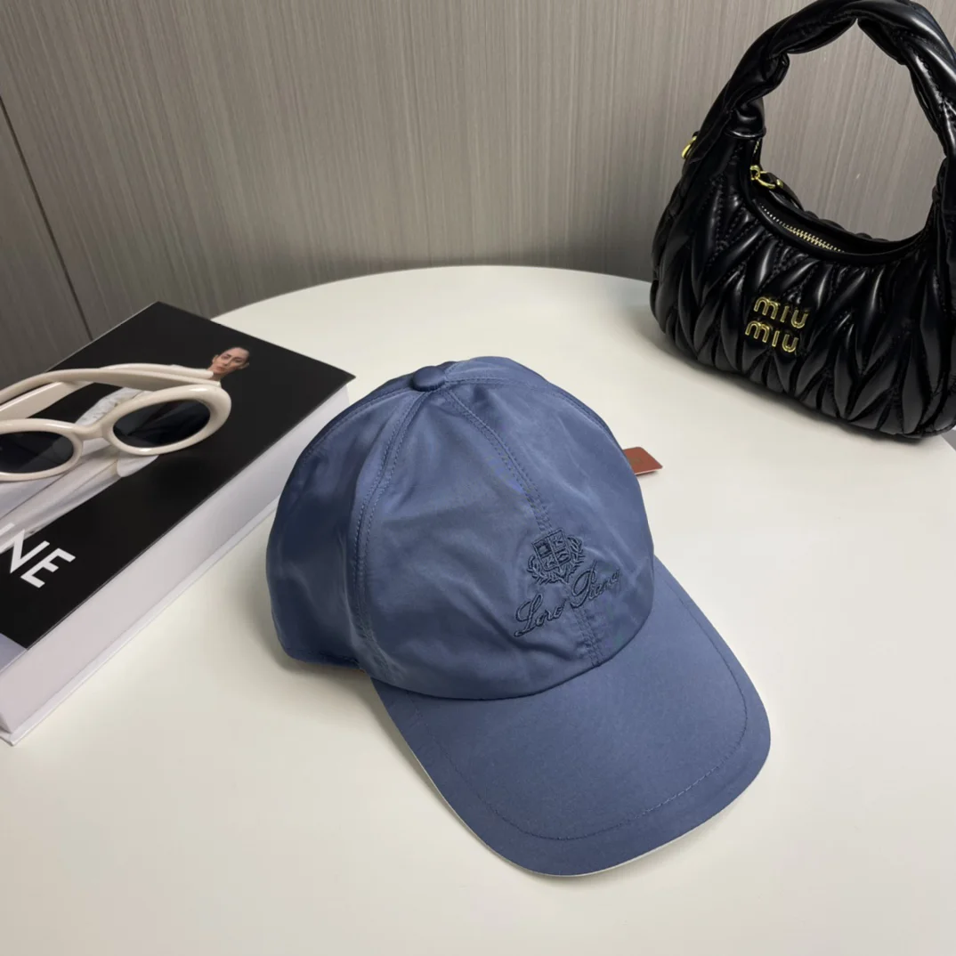 LORO PIANA Caps Wool Blue One Size D810073147 - Image 7
