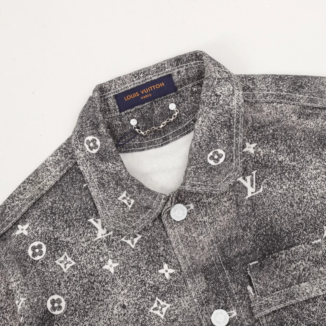 LV Jackets Black-White S-L B40202610040013 - Image 3