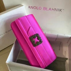 Alternative view of MANOLO BLAHNIK Clutches Bags Pink-Gray 12X24X3CM H2010066719
