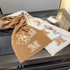 Alternative view of MAX MARA Scarves Cashmere Cream-Orange One Size A5510071977