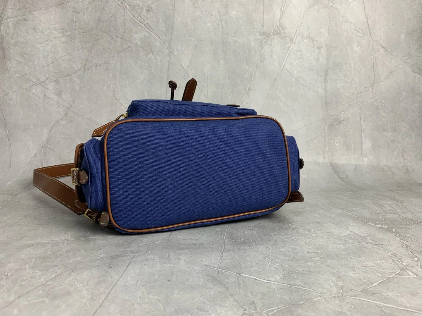 MIU MIU Backpacks Bags Blue-Brown 29.5X25X12.5CM G6010063260 - Image 5