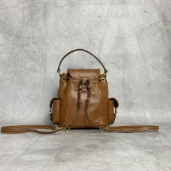 Alternative view of MIU MIU Backpacks Bags Brown 22X18X11.5CM H5010063151
