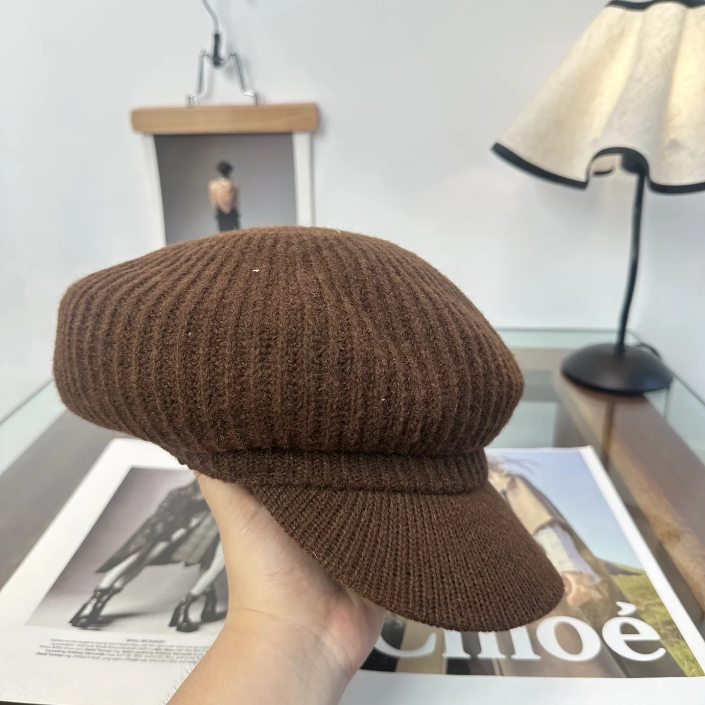 MIU MIU Caps Brown-Gold E210071338 - Image 4