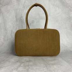 Alternative view of MIU MIU Casual Bags Corduroy Calf Leather Brown 34X23X12CM G0010062751