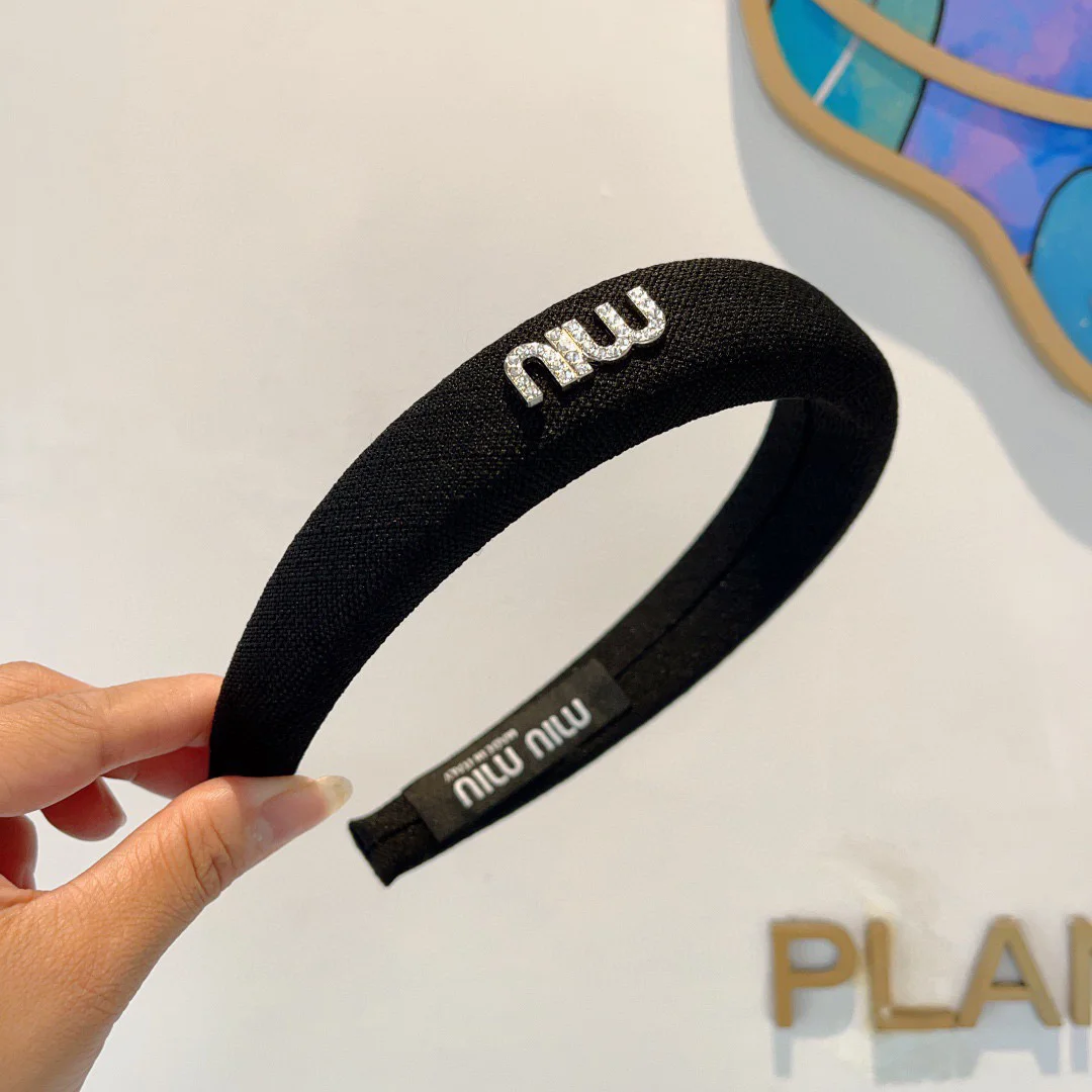 MIU MIU Hair Accessories Black-Silver One Size D510073445 - Image 3