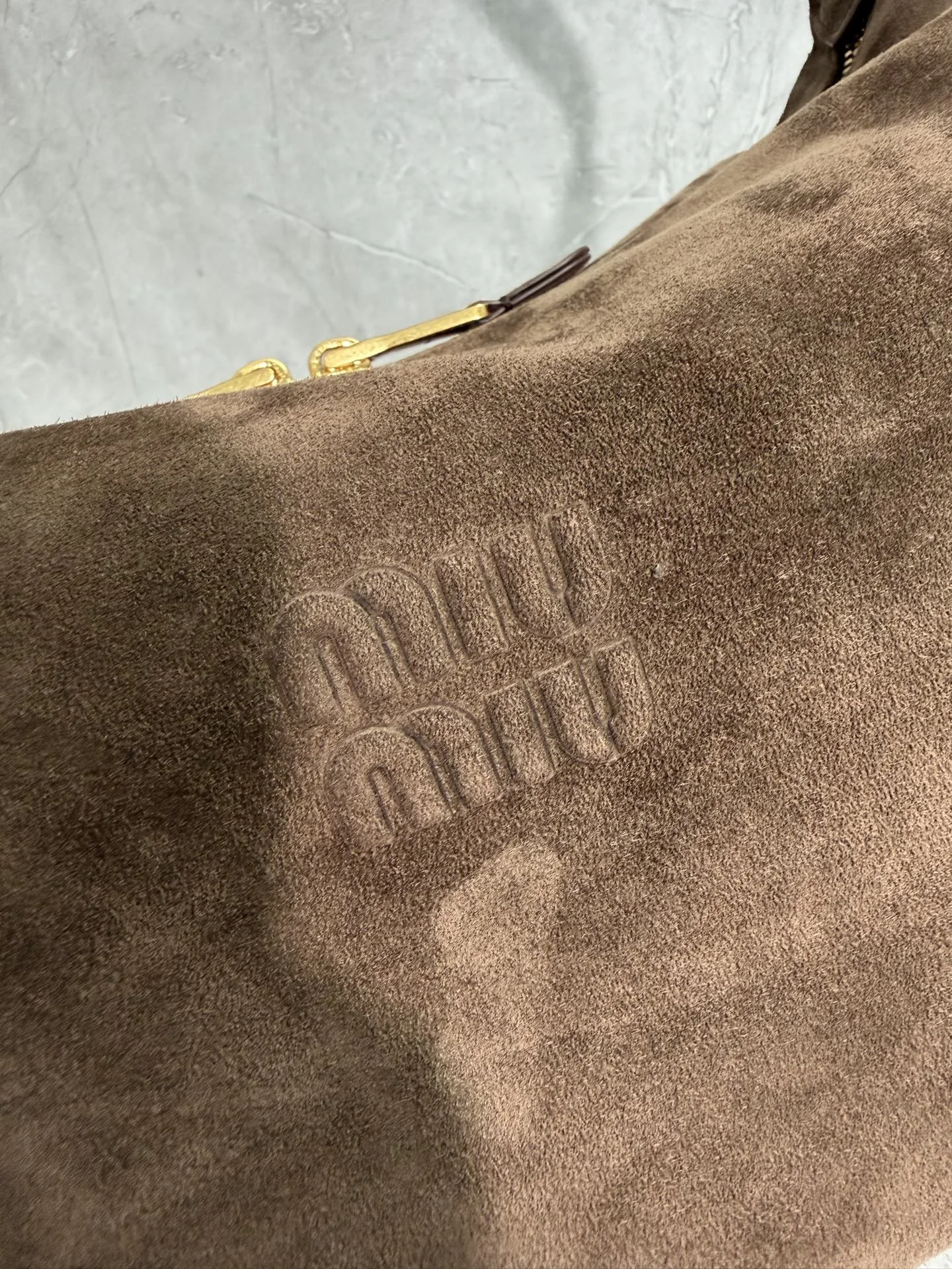 MIU MIU Shoulder Bags Brown-Gold 28X21.5X13CM G2010061564 - Image 5
