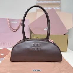 MIU MIU Shoulder Bags Brown-Gold F8010063154
