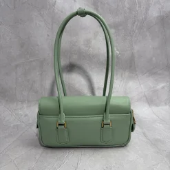 Alternative view of MIU MIU Shoulder Bags Green-Gold 24X11.5X5CM G3010060170