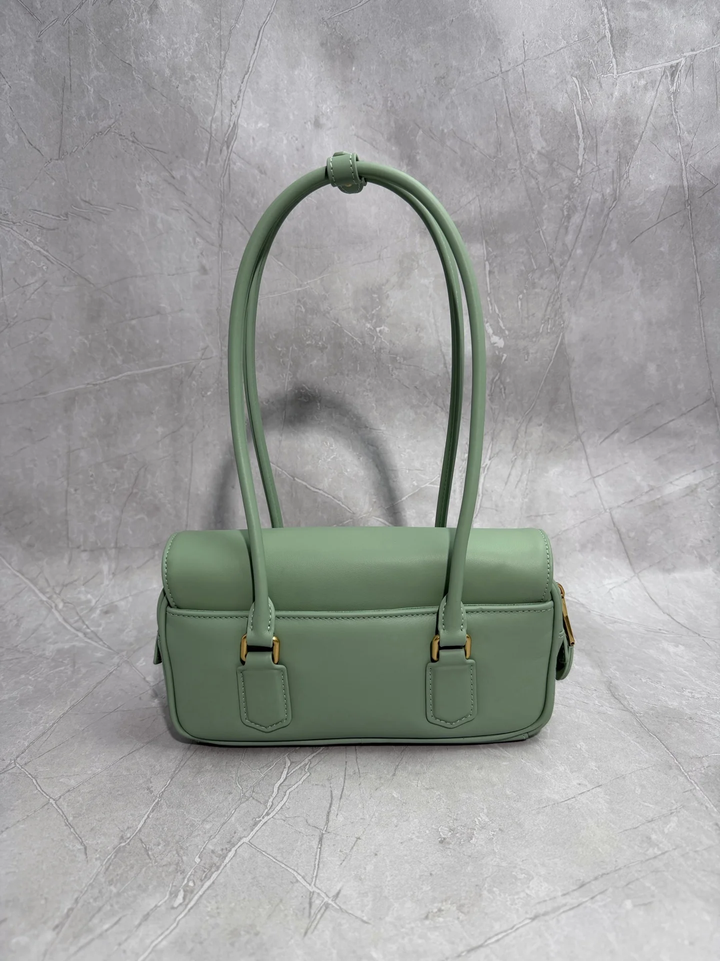 MIU MIU Shoulder Bags Green-Gold 24X11.5X5CM G3010060170 - Image 2