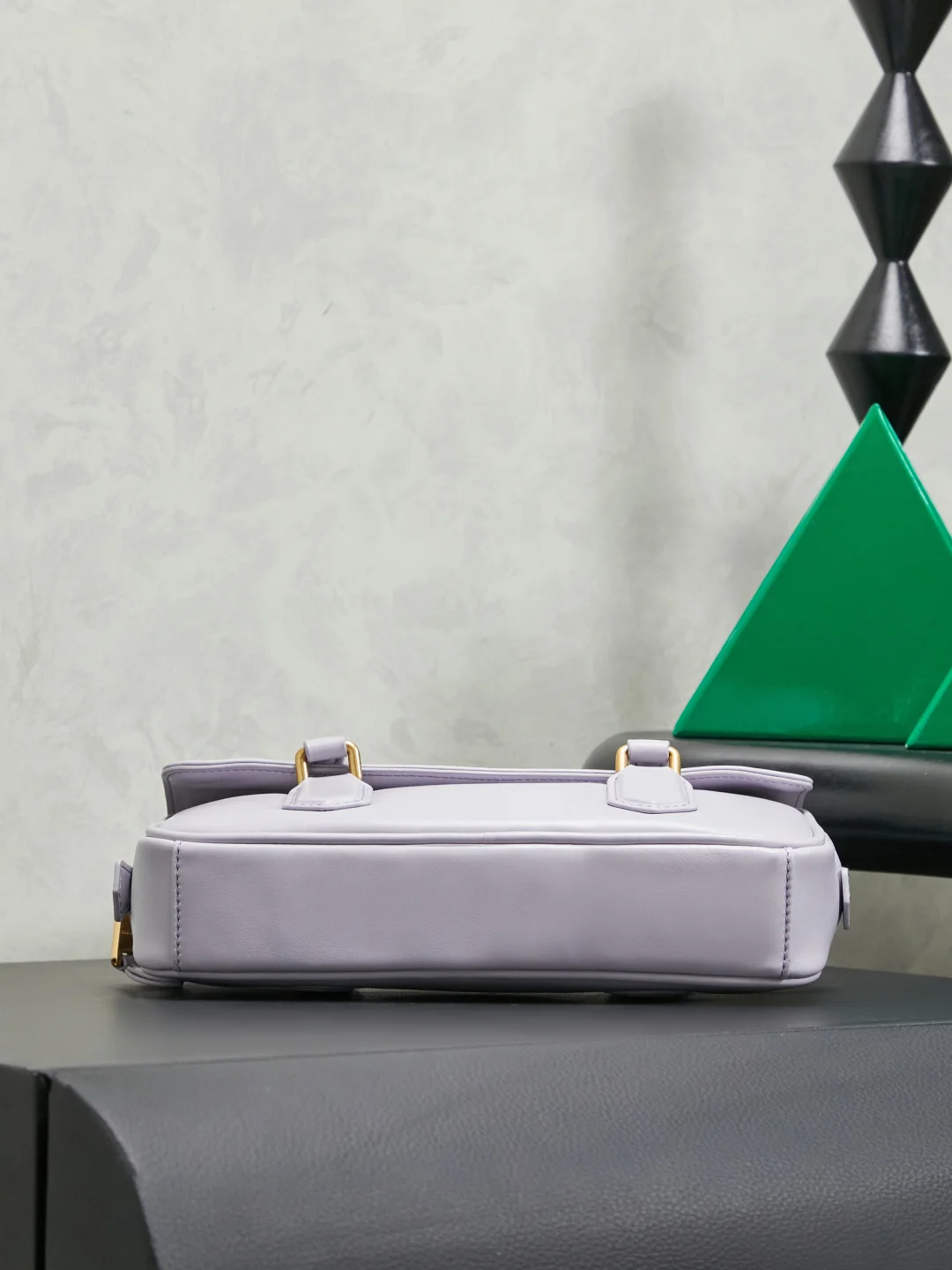 MIU MIU Shoulder Bags Lavender-Gold 24X11.5X5CM G3010060915 - Image 4