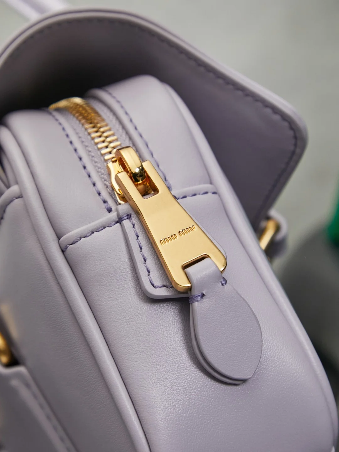 MIU MIU Shoulder Bags Lavender-Gold 24X11.5X5CM G3010060915 - Image 6