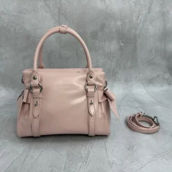 Alternative view of MIU MIU Shoulder Bags Pink-Silver 28X15X22CM H3010062256