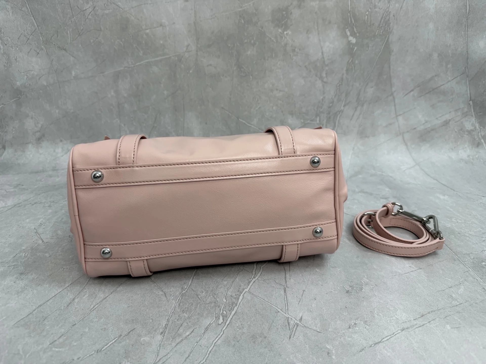 MIU MIU Shoulder Bags Pink-Silver 28X15X22CM H3010062256 - Image 4