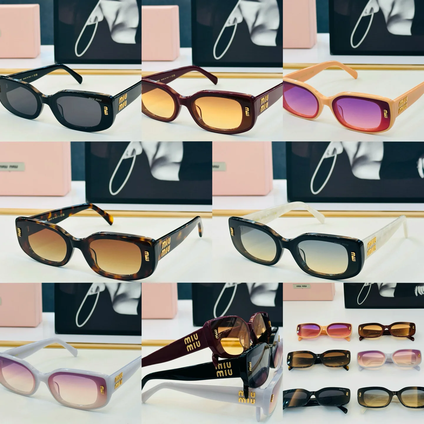 MIU MIU Sunglasses A3510071025 - Image 9