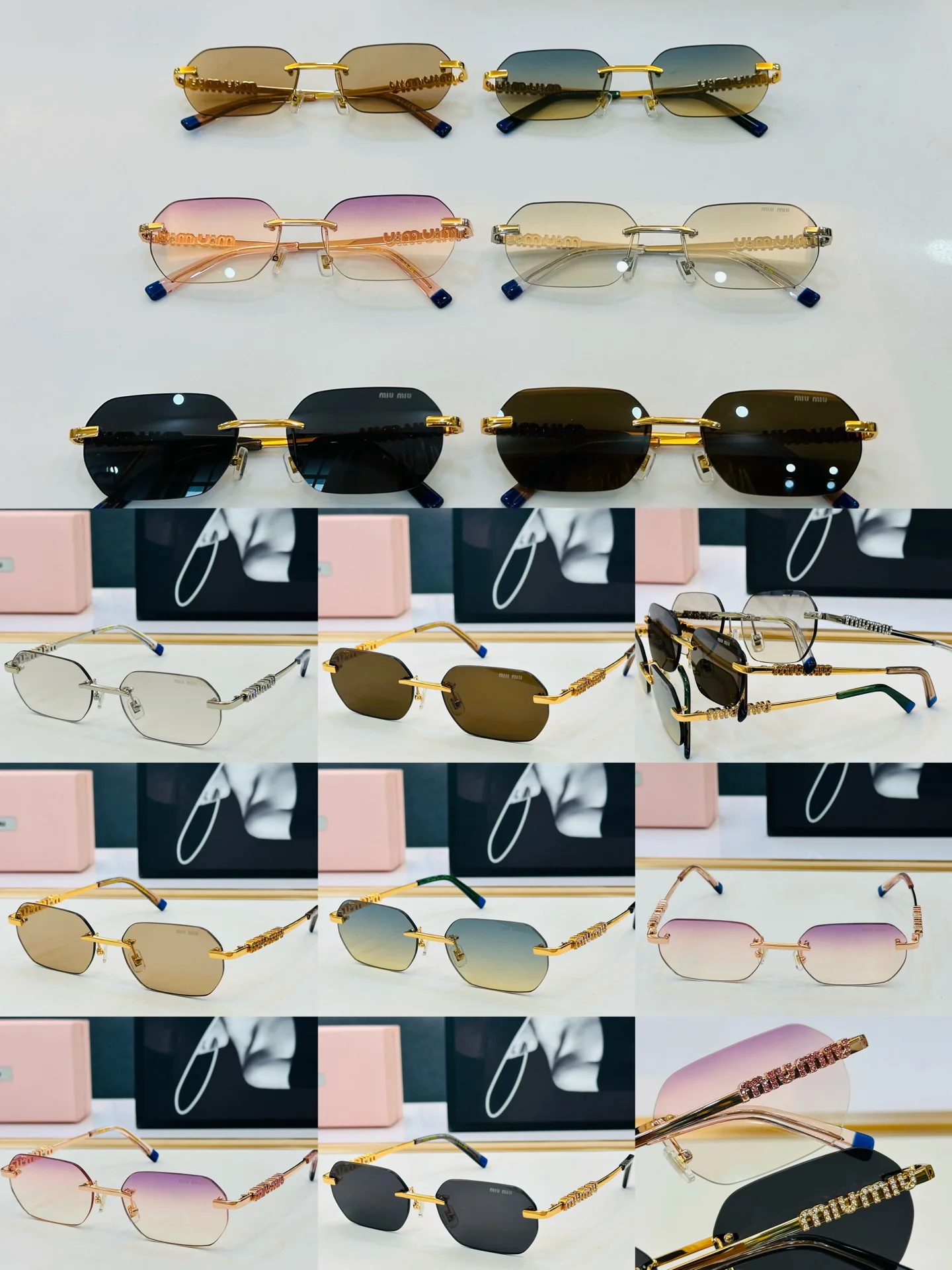 MIU MIU Sunglasses A3510072554 - Image 9