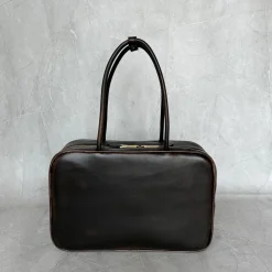Alternative view of MIU MIU Top Handle Bags Brown-Gold 34X23X12CM I0010063008