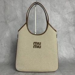MIU MIU Totes Bags Beige-Brown 35X40X60CM E5010062092