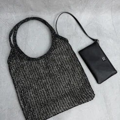 Alternative view of MIU MIU Totes Bags Black-Silver 35X40CM G0010062241