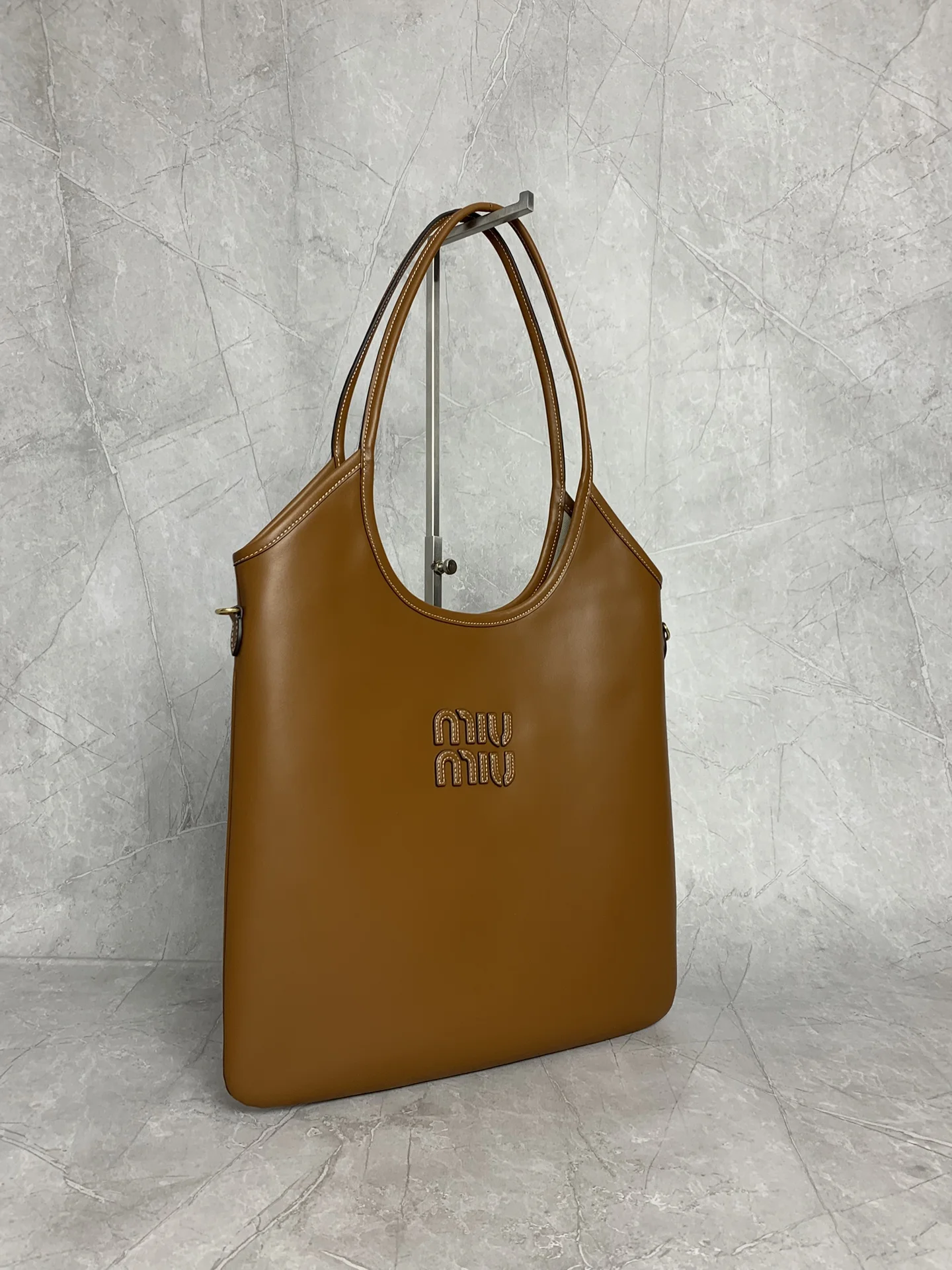 MIU MIU Totes Bags Brown 35X40X60CM F5010062073 - Image 3