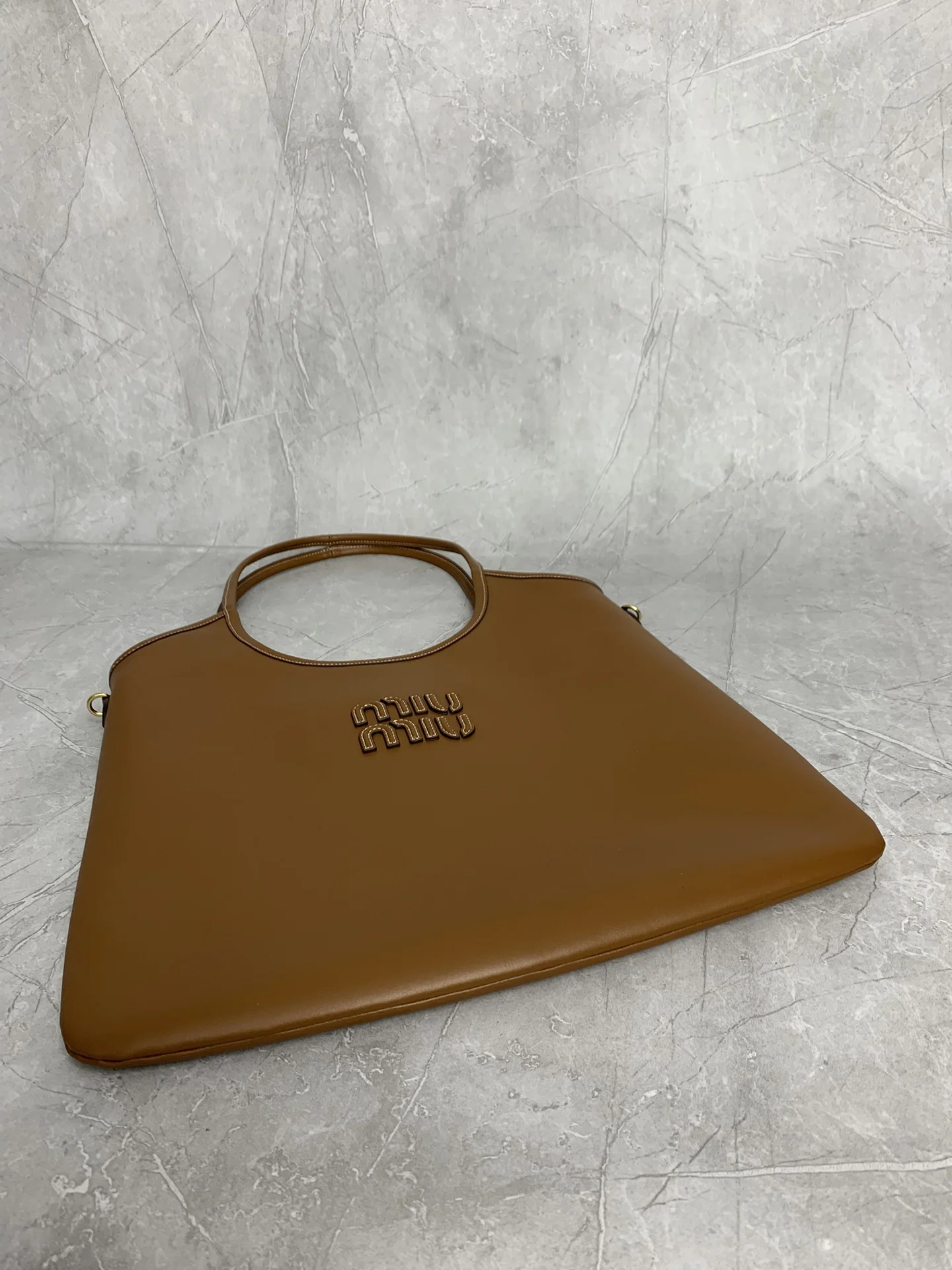 MIU MIU Totes Bags Brown 35X40X60CM F5010062073 - Image 9