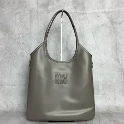 MIU MIU Totes Bags Gray 35X40X60CM F5010061915