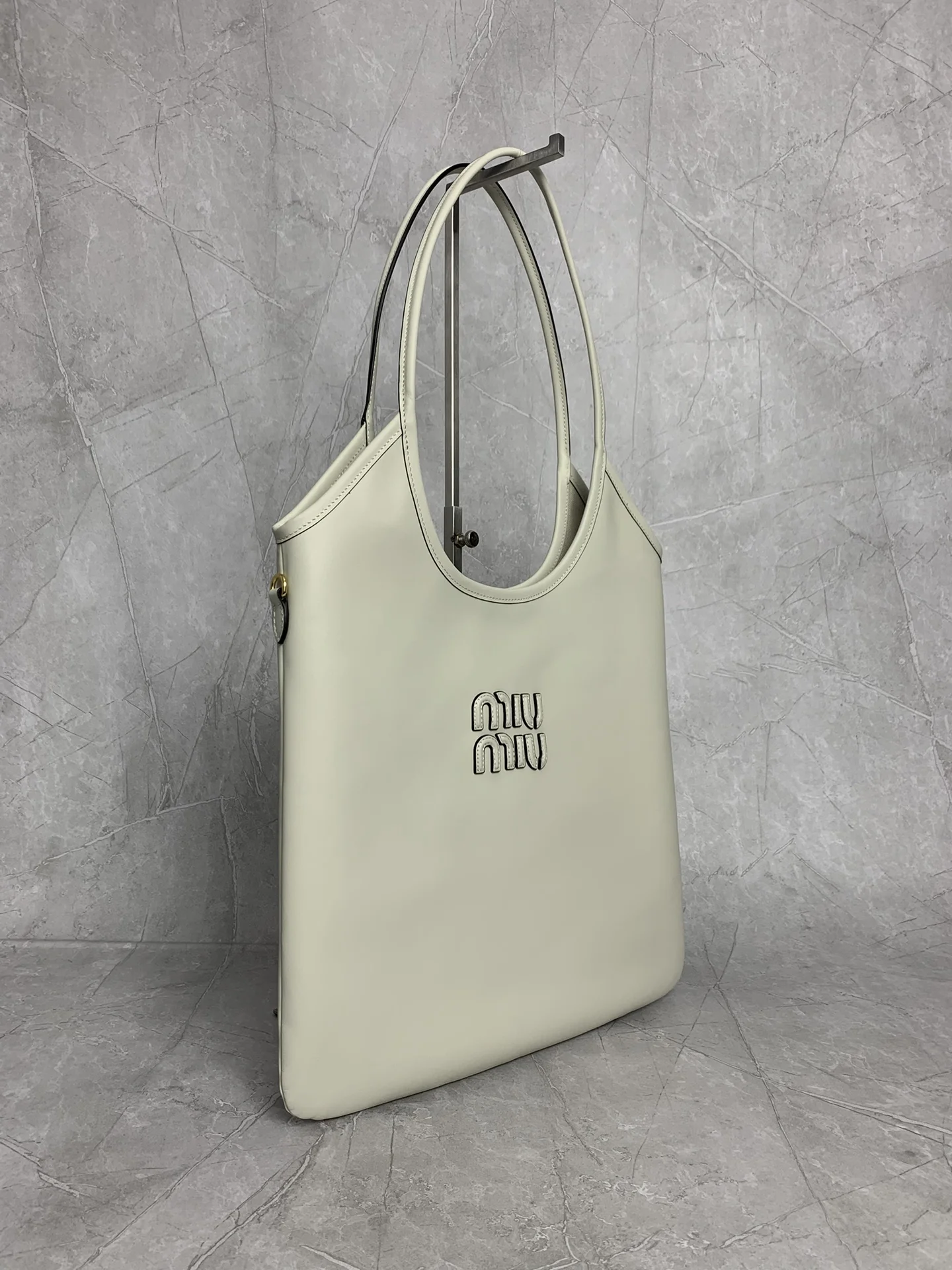 MIU MIU Totes Bags White 35X40X60CM F5010062109 - Image 3
