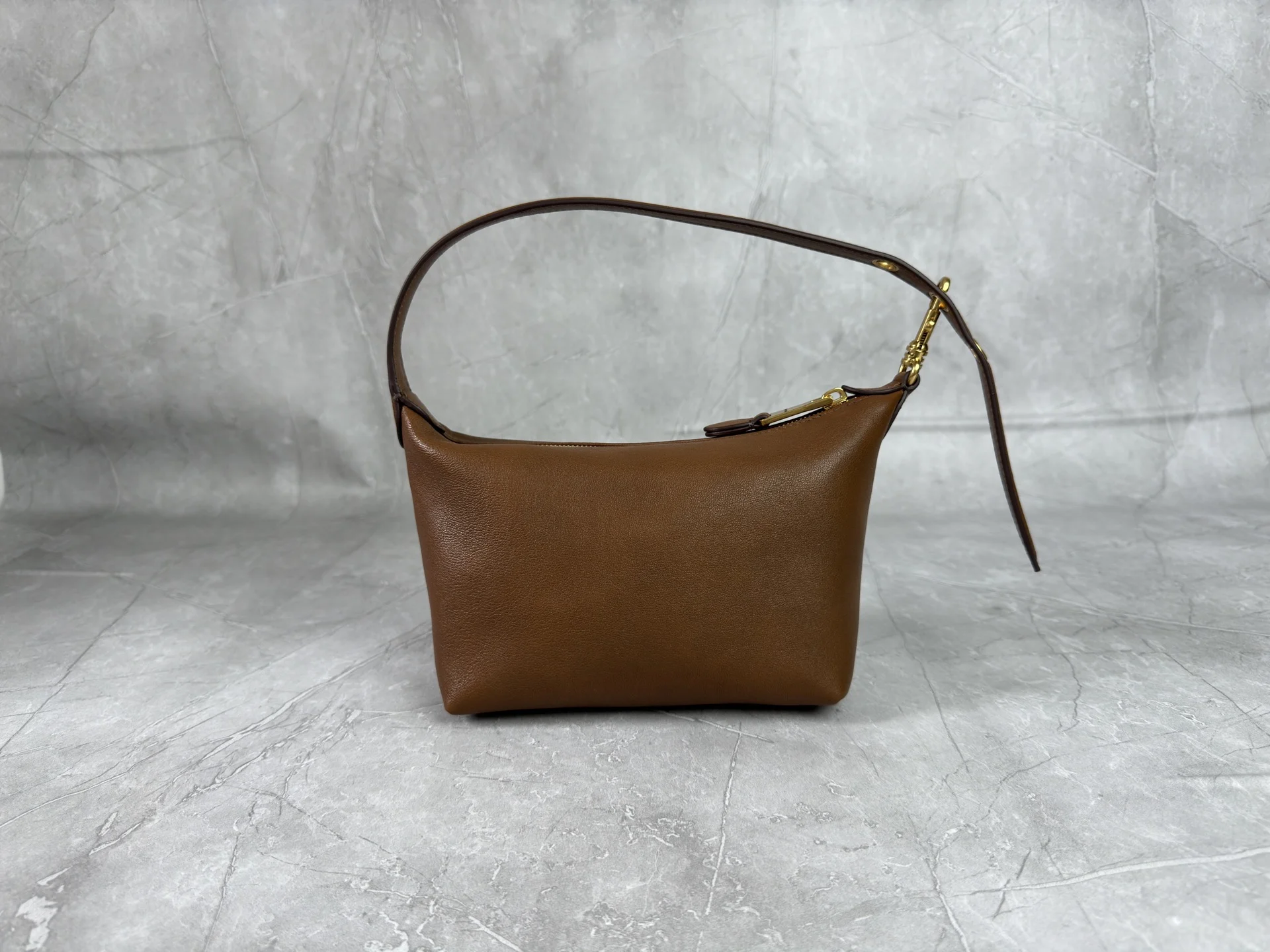 MIU MIU Trend Bags Sheepskin Leather Brown-Gold E0010060243 - Image 2
