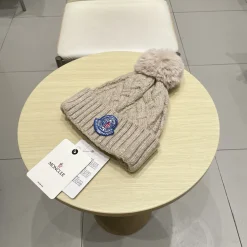 Alternative view of MONCLER Hats Beige-Blue F010070428