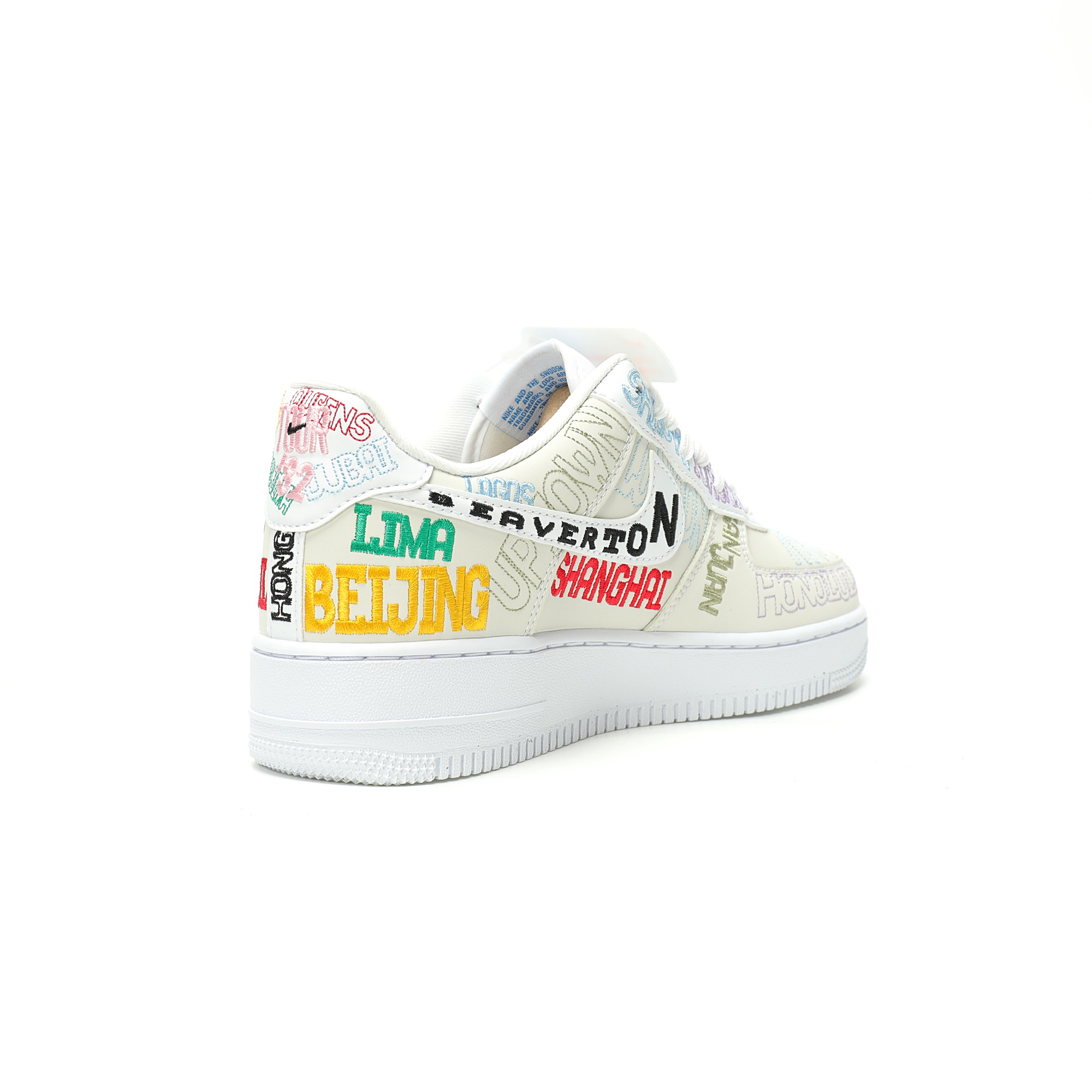 Nike Air Force 1 07 Low World Tour White II1549-100 - Image 2