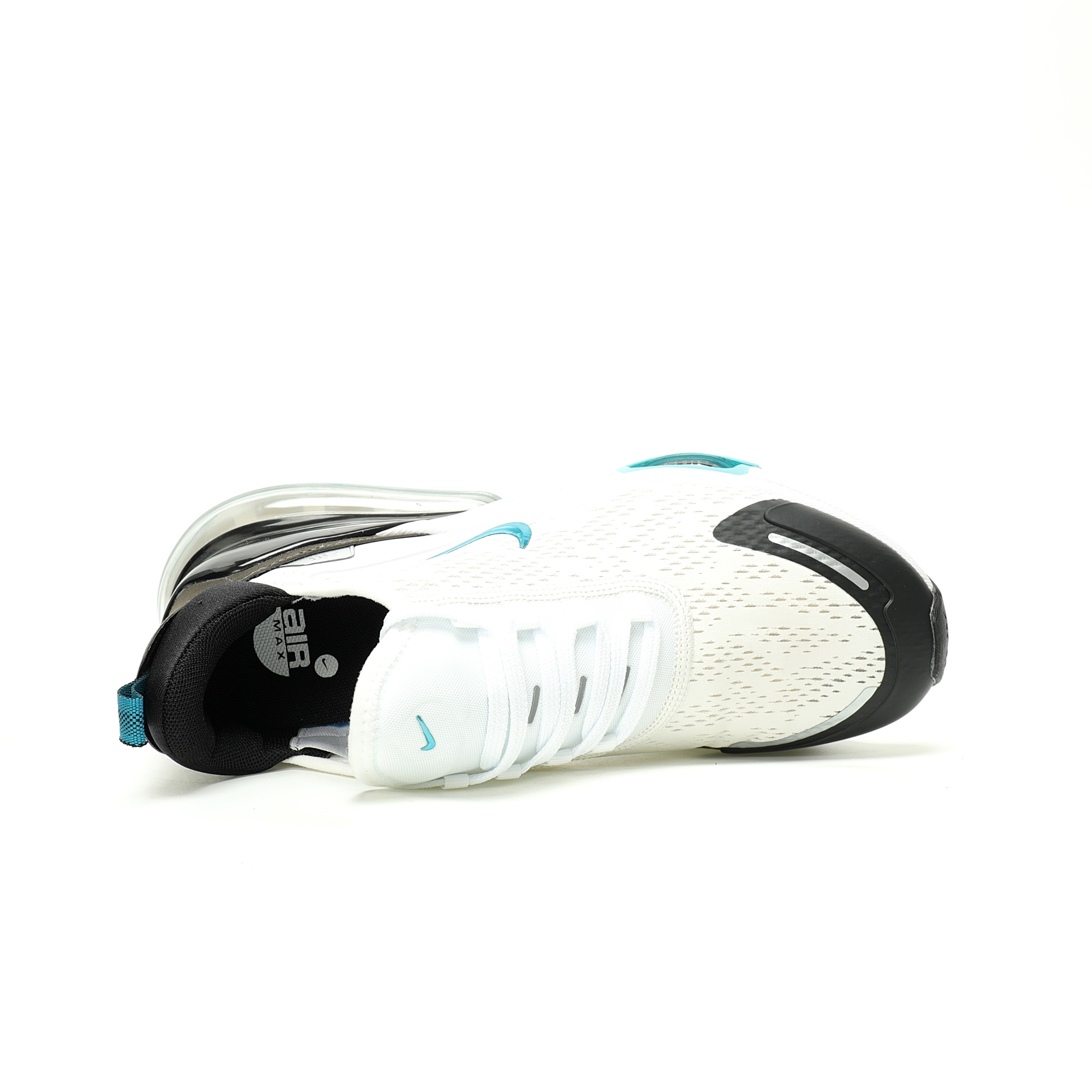 Nike Air Max 270 Premium White Black Green IO9883-103 - Image 3