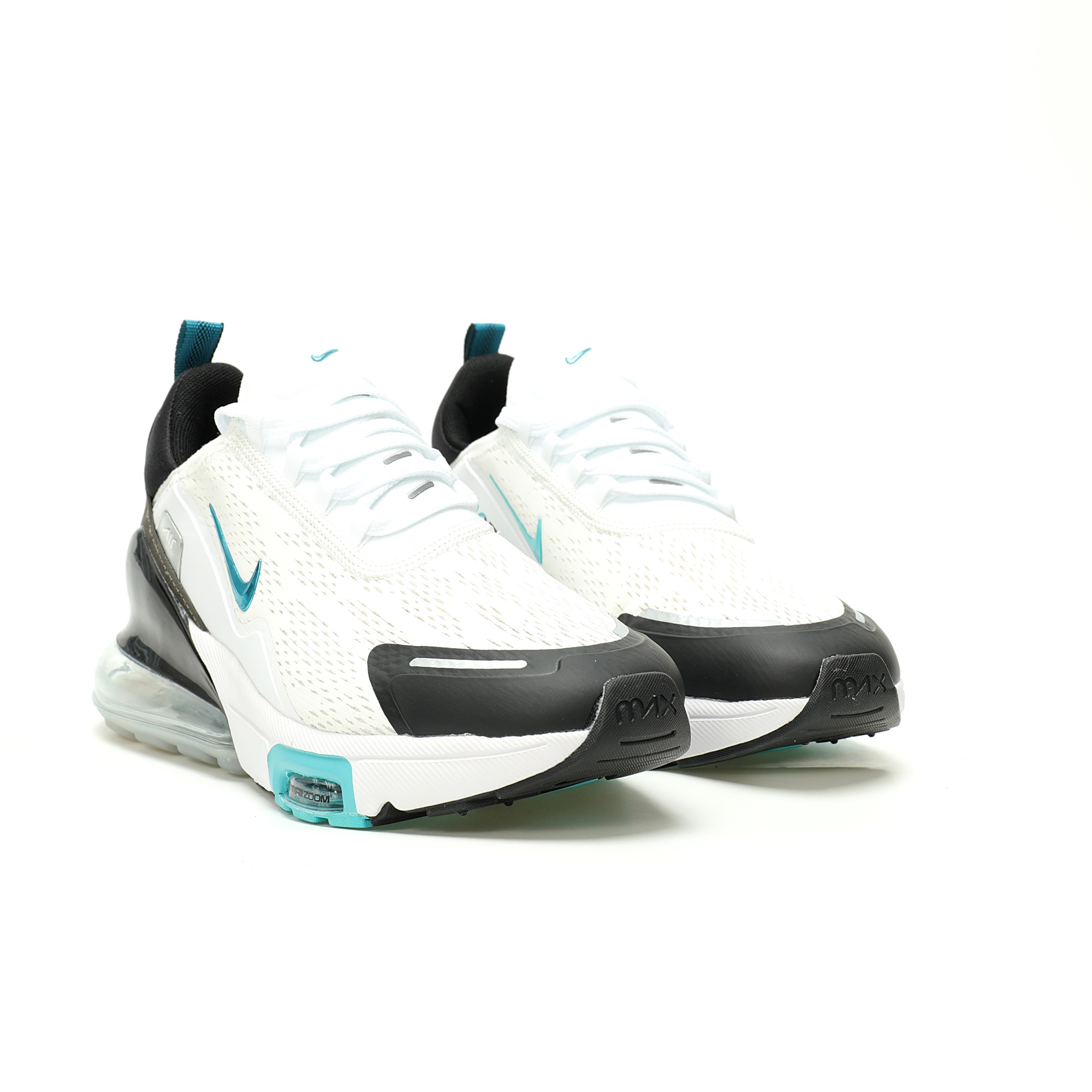 Nike Air Max 270 Premium White Black Green IO9883-103 - Image 5
