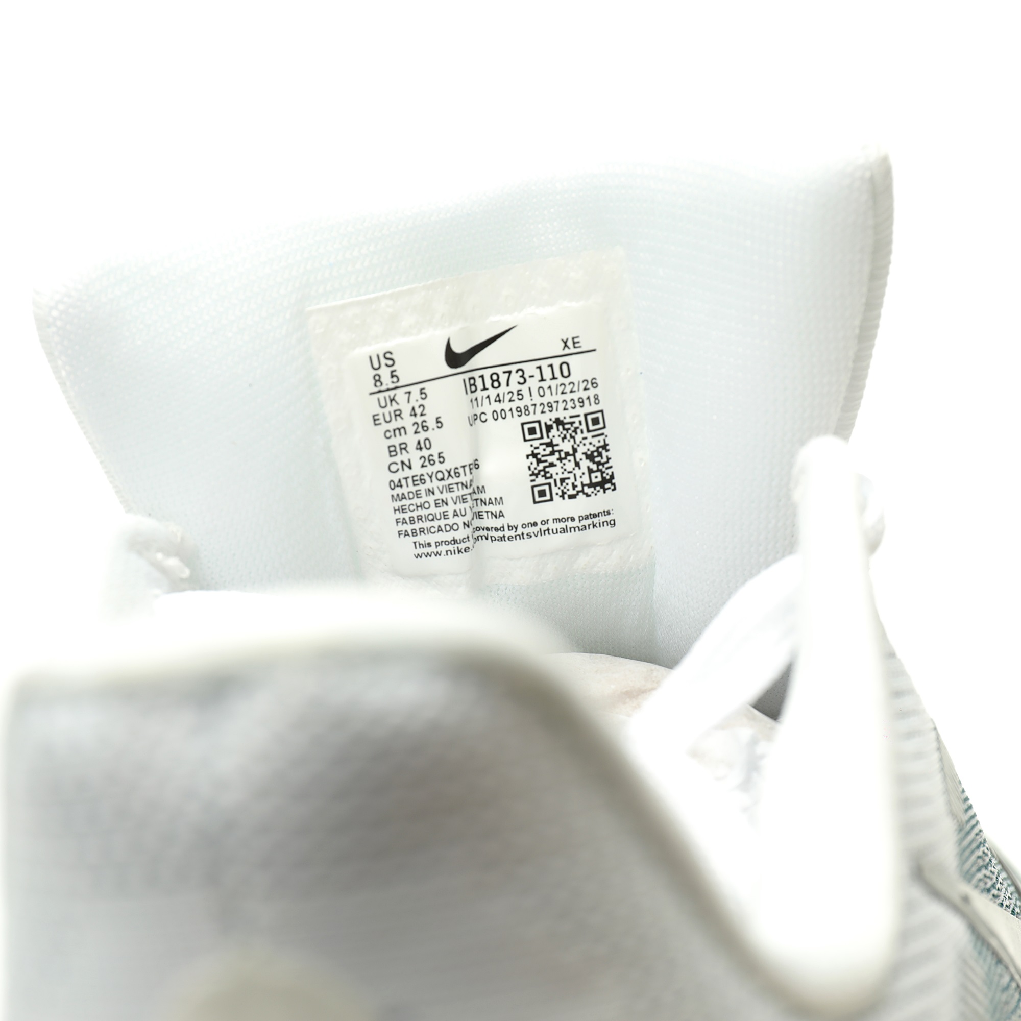 Nike Air Zoom Pegasus 42 Premium White Mineral Slate IB1873-110 - Image 7