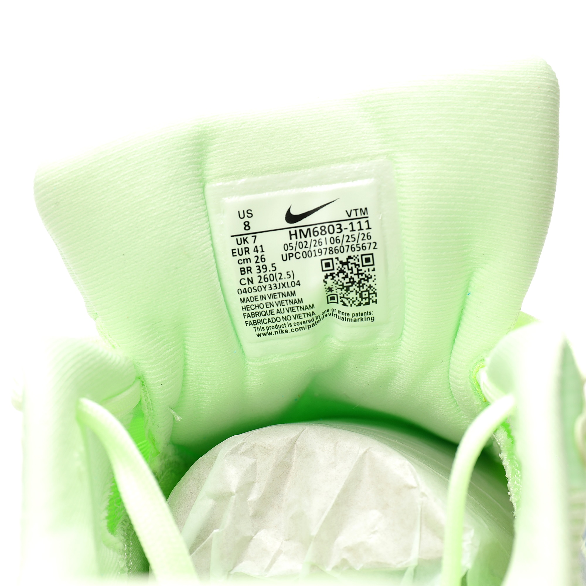 Nike Vomero 18 ZoomX Volt Tint Sapphire HM6803-111 - Image 7
