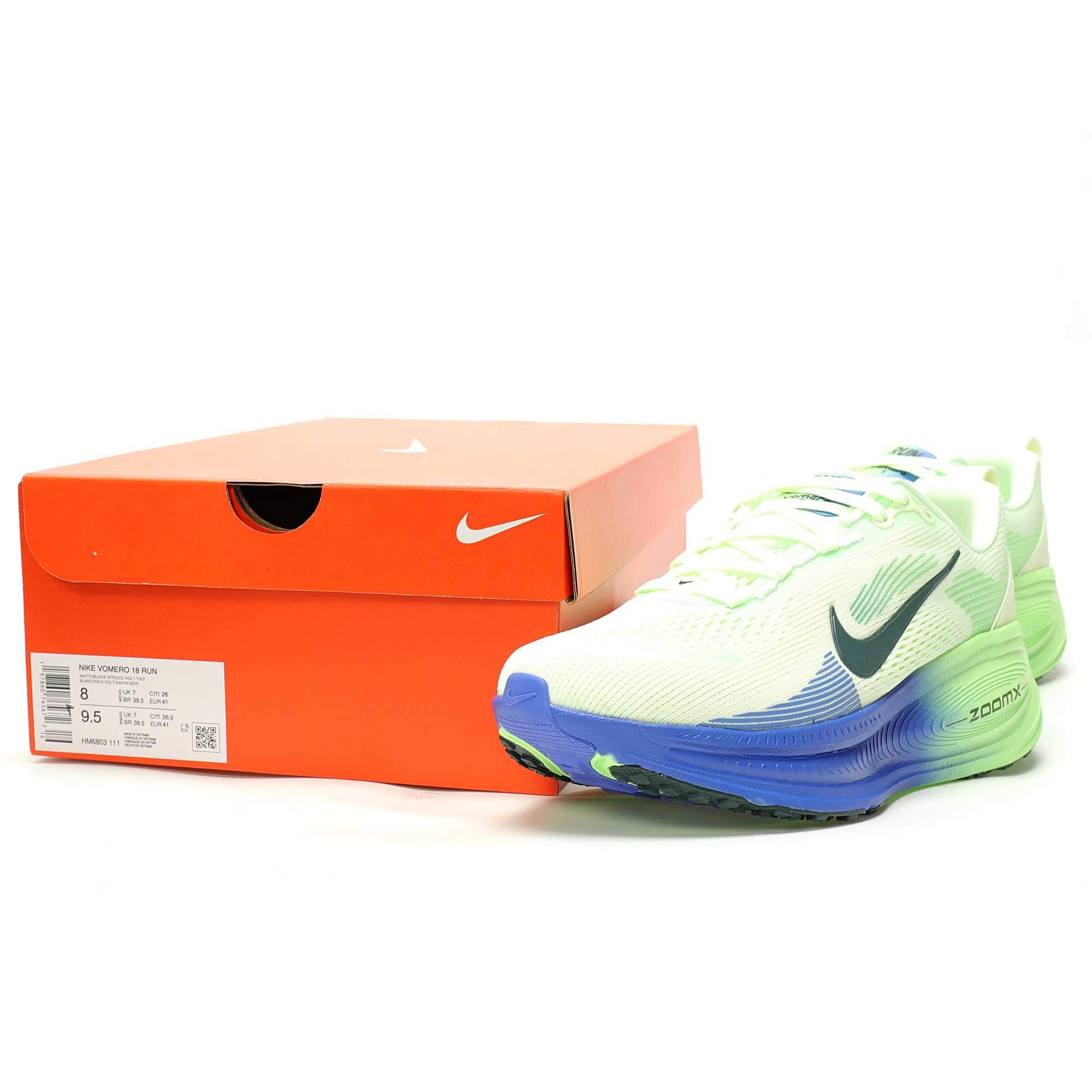 Nike Vomero 18 ZoomX Volt Tint Sapphire HM6803-111 - Image 9