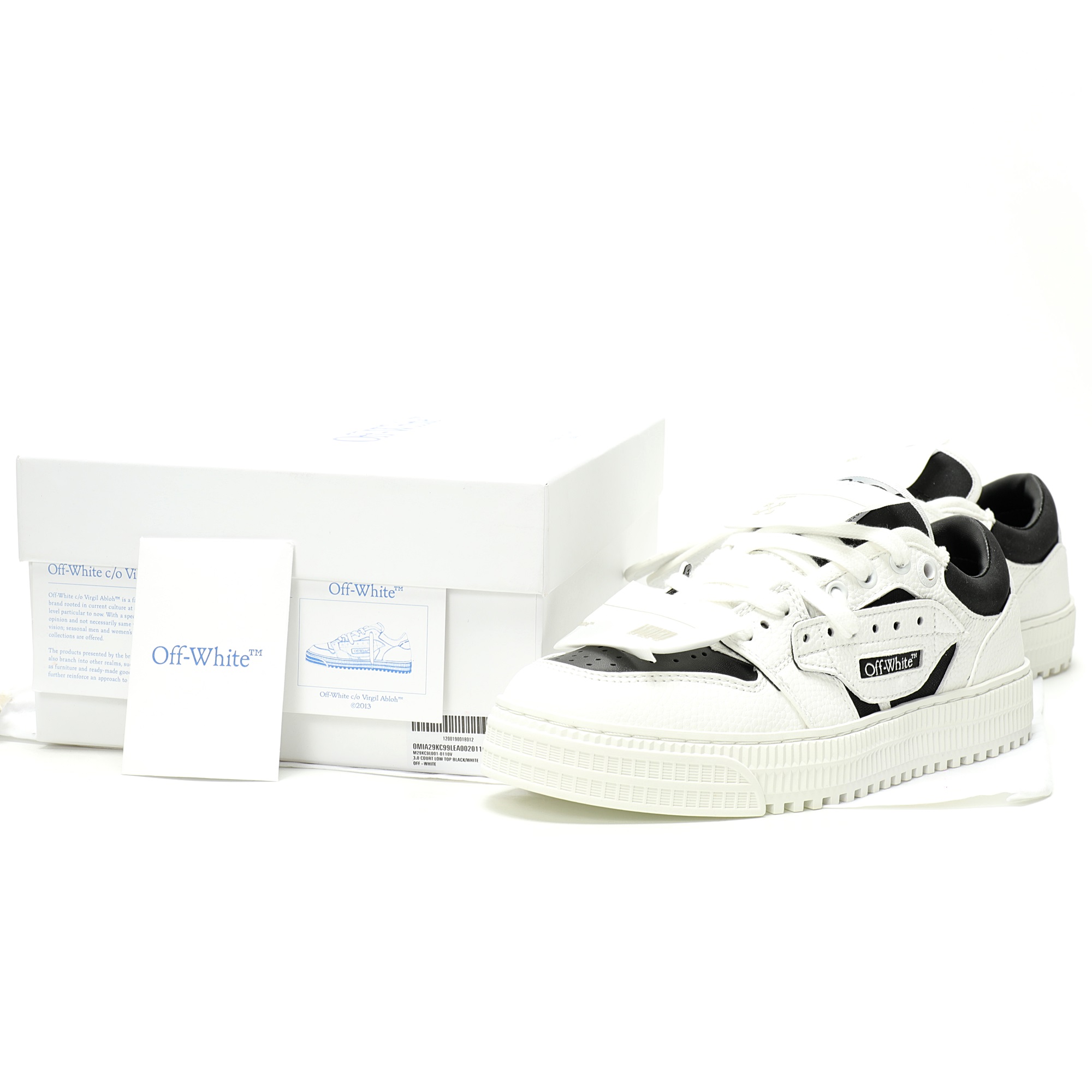 Off-White 3.0 Court Low Top Sneakers OW OMIA29KC99LEA0020110 - Image 9