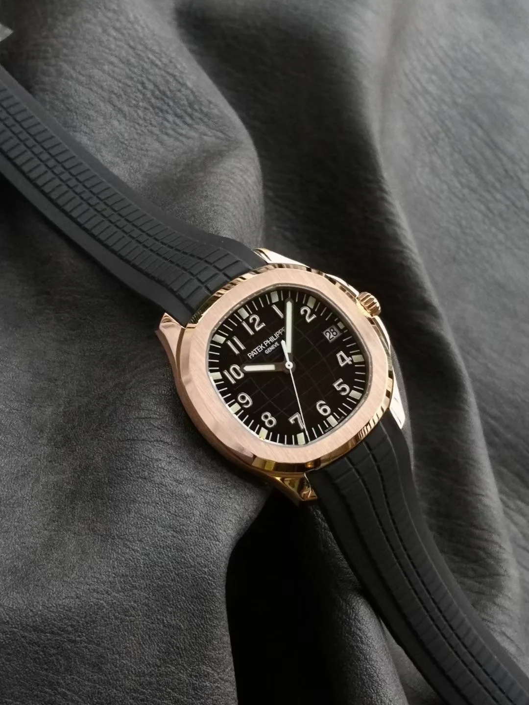 PATEK PHILIPPE Aquanaut Automatic 5167R-001 (Black Dial) 40mm 3K B75010070214 - Image 6