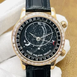 Alternative view of PATEK PHILIPPE Complications Automated 5270G-001 (Black Dial) 41mm B00010070417