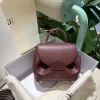 POLENE Shoulder Bags Burgundy-Gold 20X17.5X9CM E8010066871