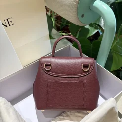 Alternative view of POLENE Shoulder Bags Burgundy-Gold 20X17.5X9CM E8010066871