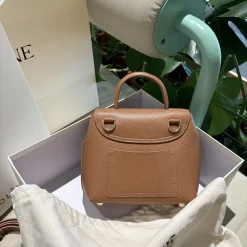 Alternative view of POLENE Top Handle Bags Brown 20X17.5X9CM E8010066827
