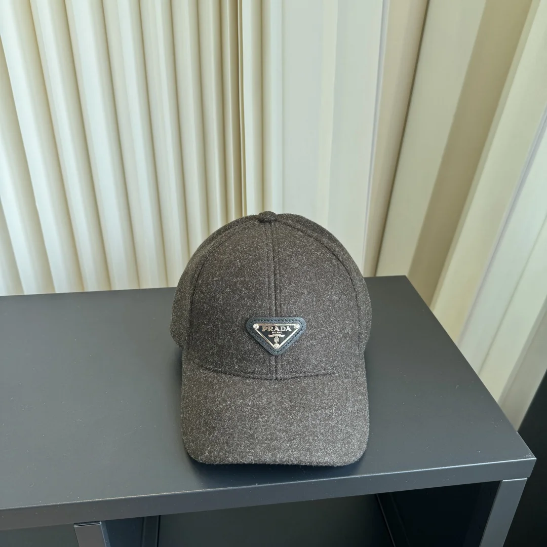 PRADA Caps Brown-White D510072746 - Image 2