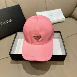Alternative view of PRADA Caps Pink-Silver F510072060