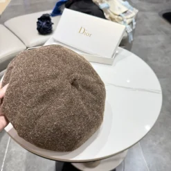 Alternative view of PRADA Hats Wool Brown-White 57CM F510072068