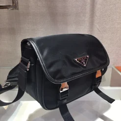 Alternative view of PRADA Messenger Bags Black-Silver 22X16X8.5CM C4010060227