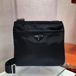 Alternative view of PRADA Messenger Bags Black-Silver 30X27CM B4010060119